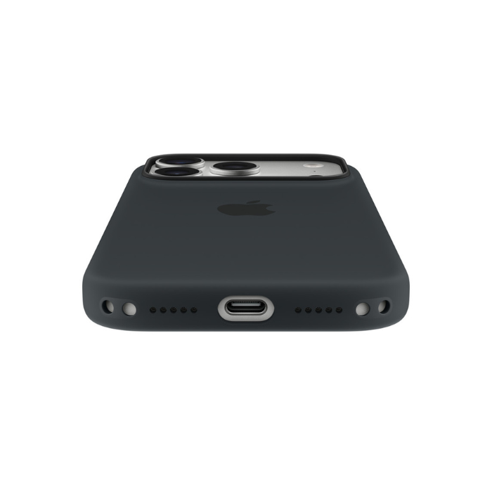 iPhone 17 Pro Max Silicone Case with MagSafe Black | Vodafone UK