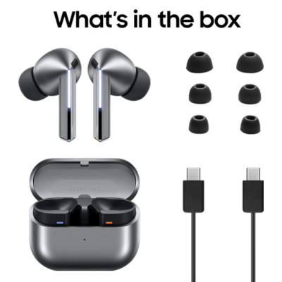 Samsung Galaxy Buds3 Pro Silver | Vodafone UK